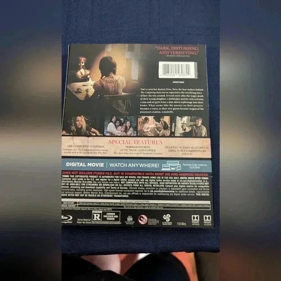 Annabelle Creation DVD And Blu-ray (EUC) - Picture 2 of 4